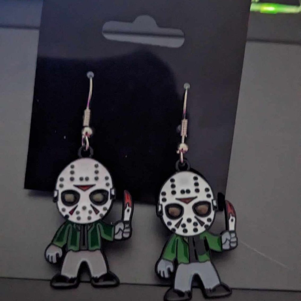 Jason Voorhees Earrings